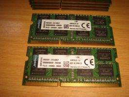 2 stück 8gb ddr3 PC3L 12800 (1600) RAM für Laptop.