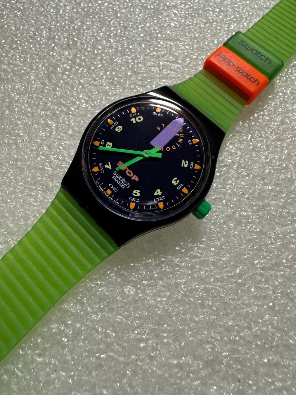 Swatch Orologi: SWATCH STOP WATCH JESSE RUSH SSB100 NEU – Nuovo e nell'imballaggio originale da Schaffhausen venduto da vasco016 3