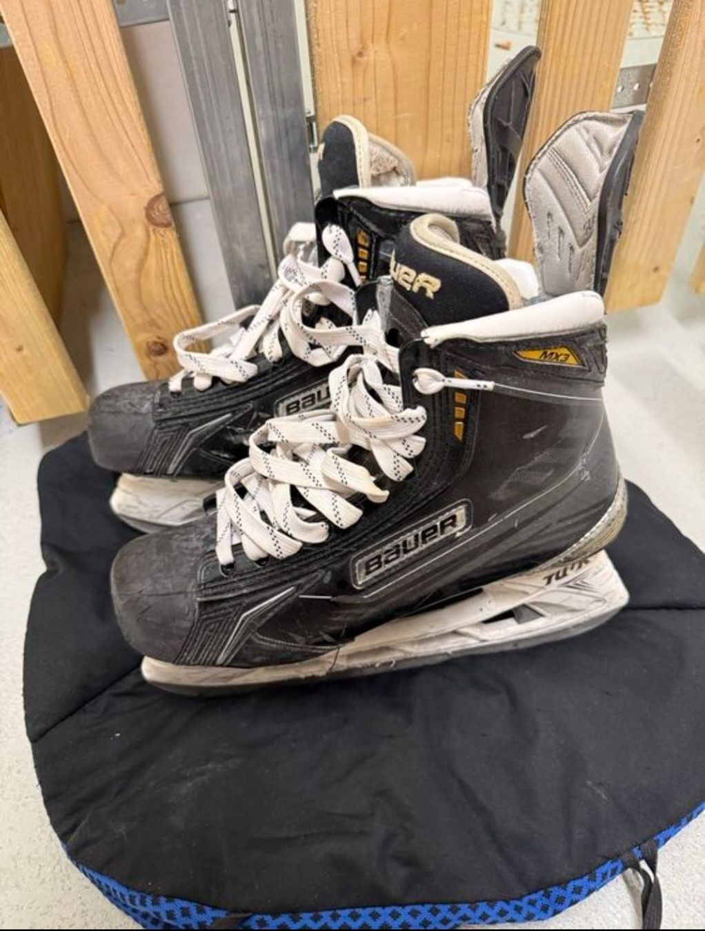 Bauer Pattini da ghiaccio: Bauer MX3 Schlittschuhe – Usato da Suberg venduto da TigerFan12