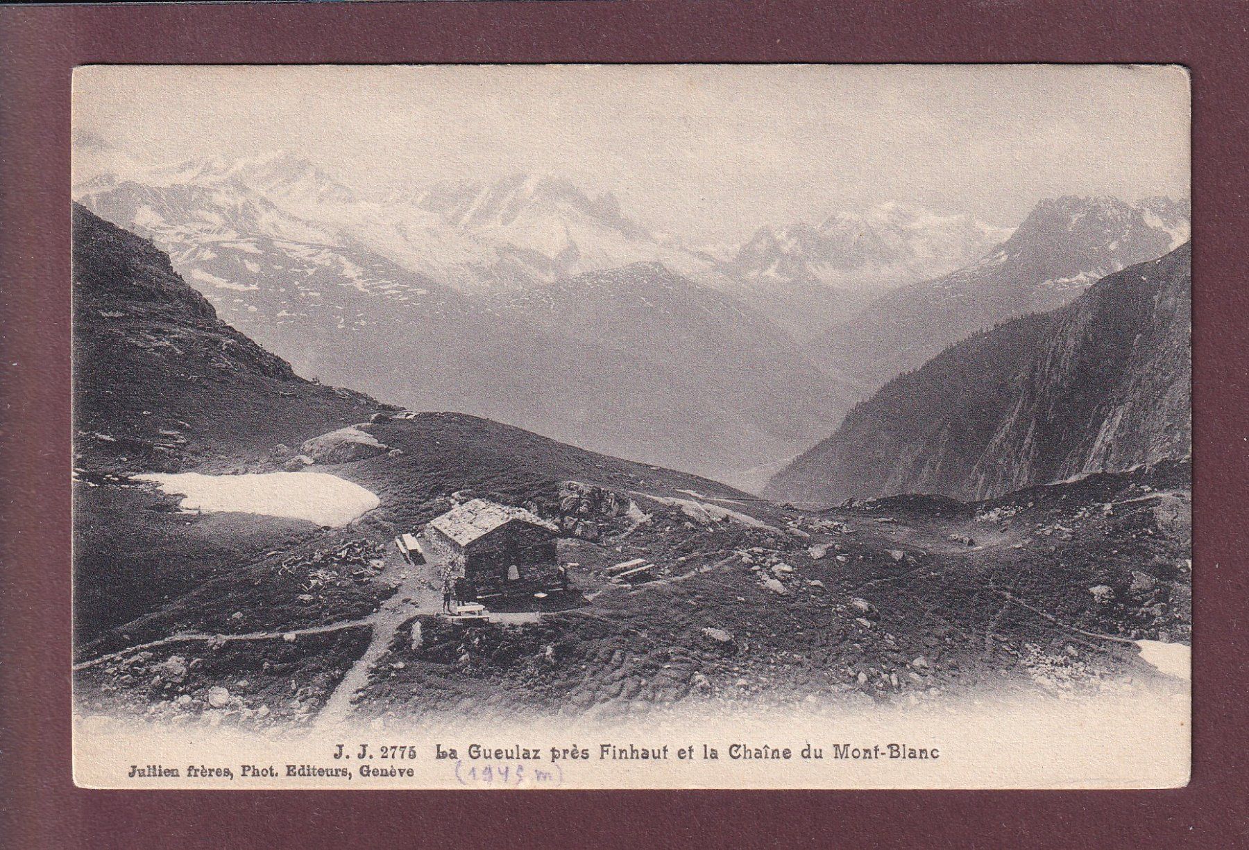 Cartes postales: LA GUEULAZ près Finhaut – D'occasion à Pully par nicecards