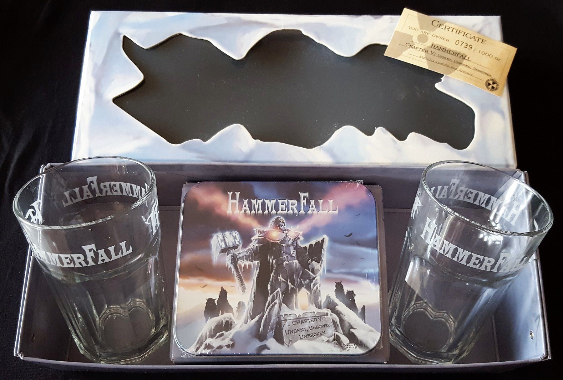 CD: HammerFall ‎– Chapter V: Unbent - Rare Box Edition - 2005 – Nuovo (secondo la descrizione) da Uster venduto da Zardodel