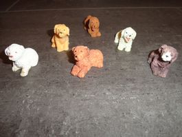 Komplettsatz Steinfiguren HUNDE von ZWEIFEL