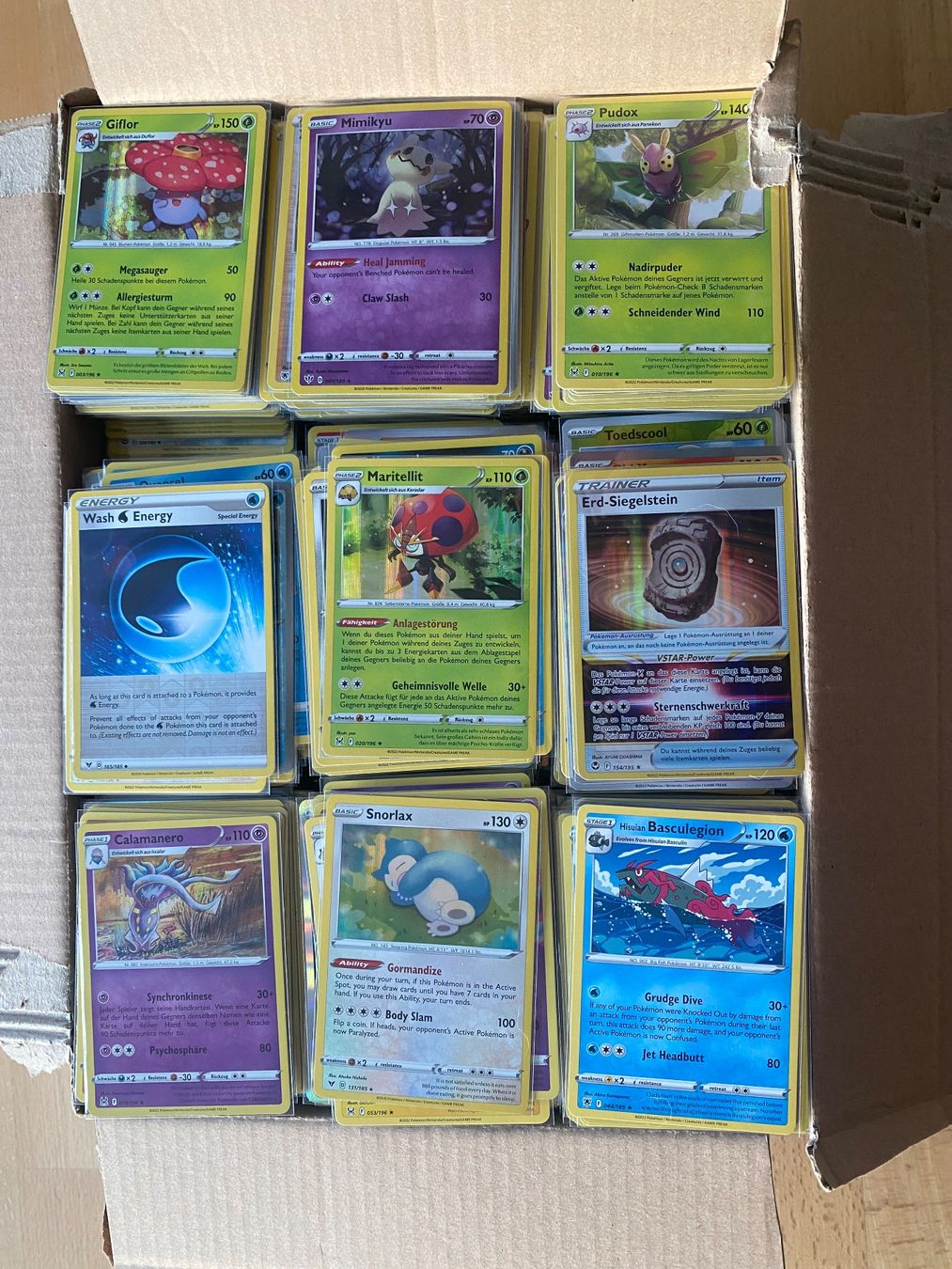 Pokémon Carte collezionabili: Reverse Holo, Holo Bulk Englisch und Deutsch – Usato da Herisau venduto da eti92