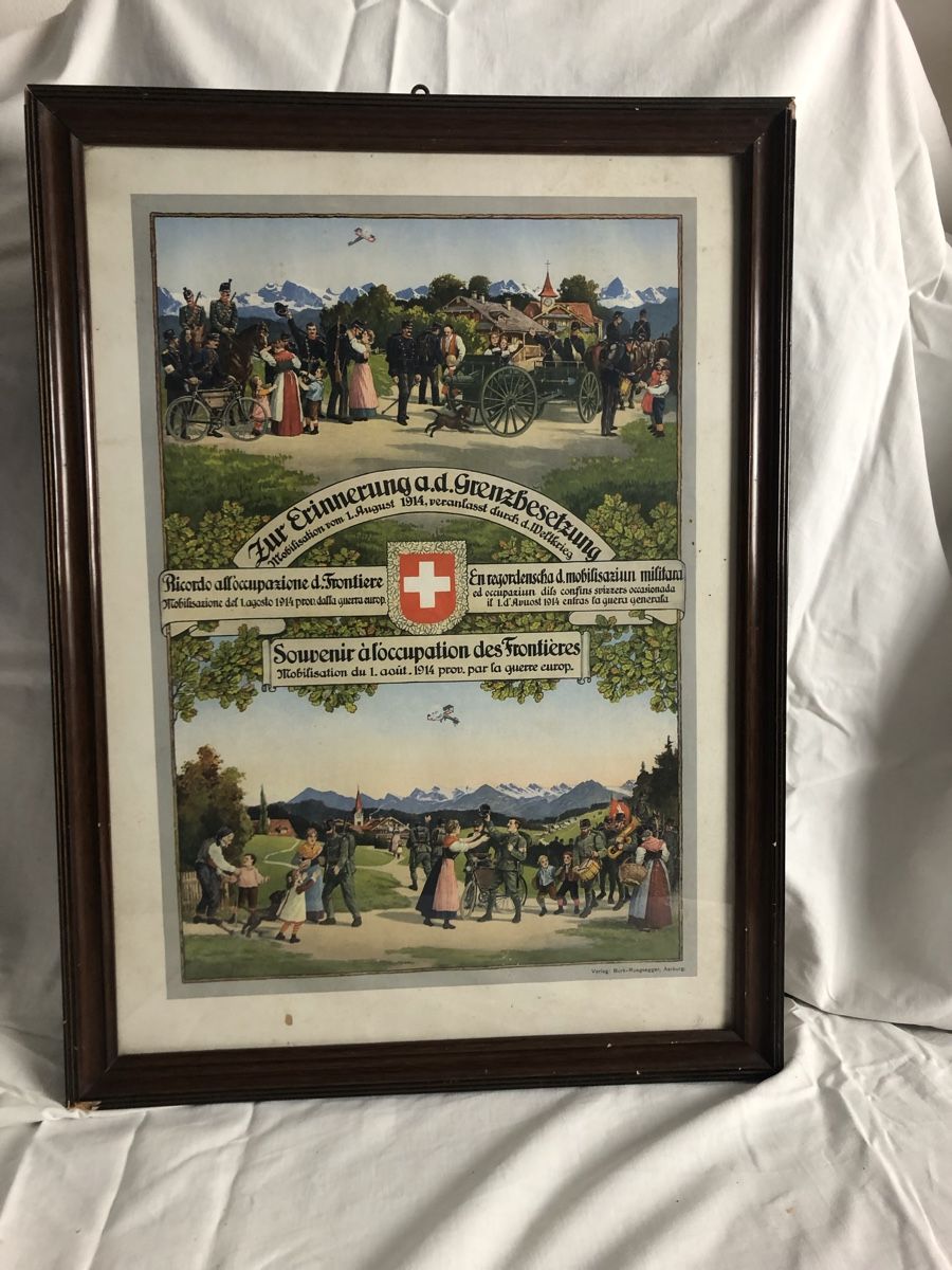 Poster & Bilder: Grenznesetzung – Gebraucht aus Balsthal von sus_yf8h