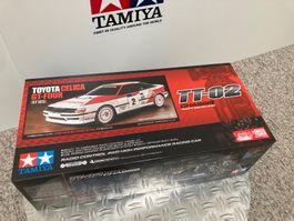 Tamiya TT-02 Toyota Celica GT-four RC-Modell 1:10 (NEU)