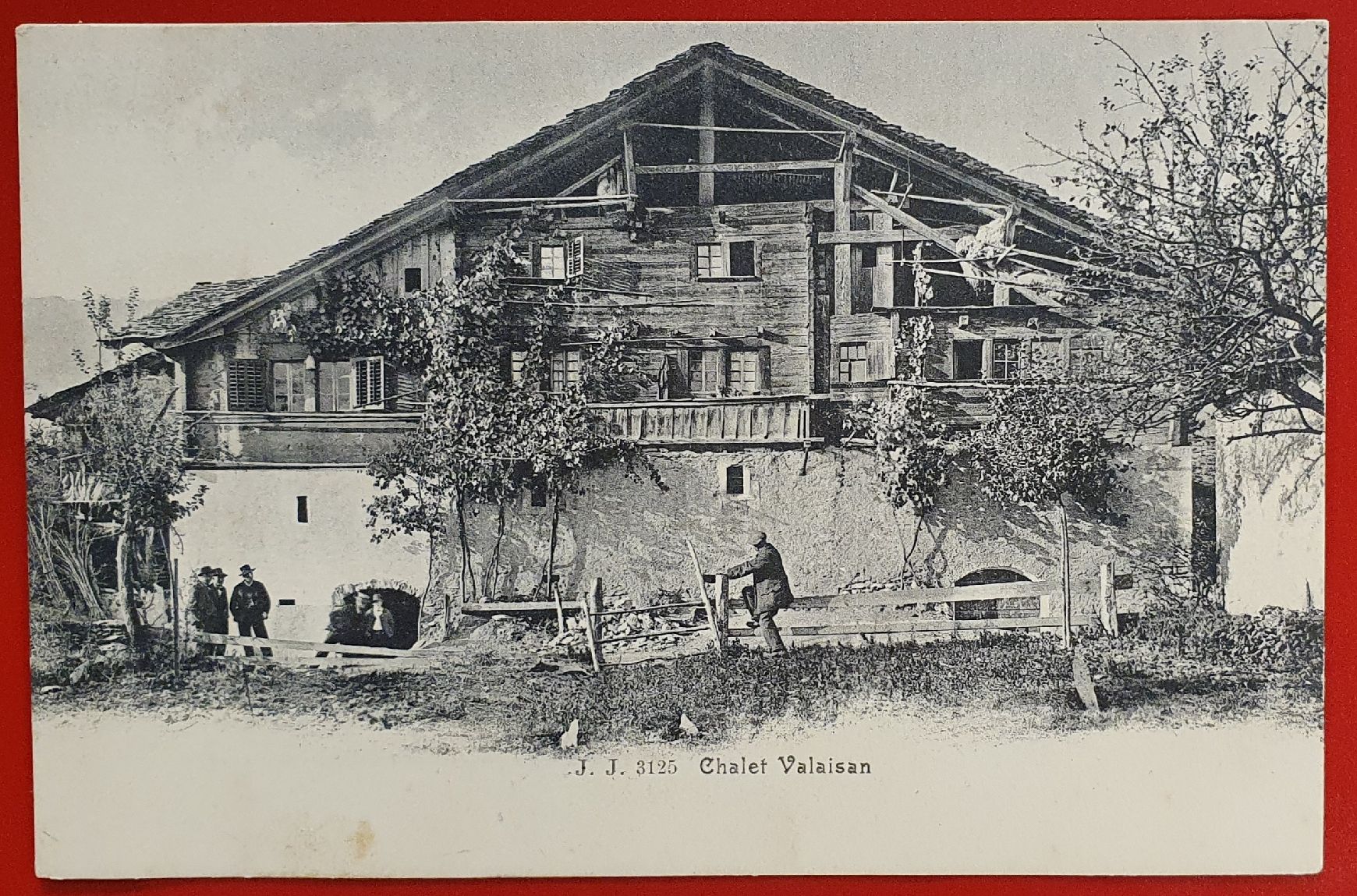 Cartoline postali: Chalet Valaisan – Usato da Kreuzlingen venduto da Rschweiz1
