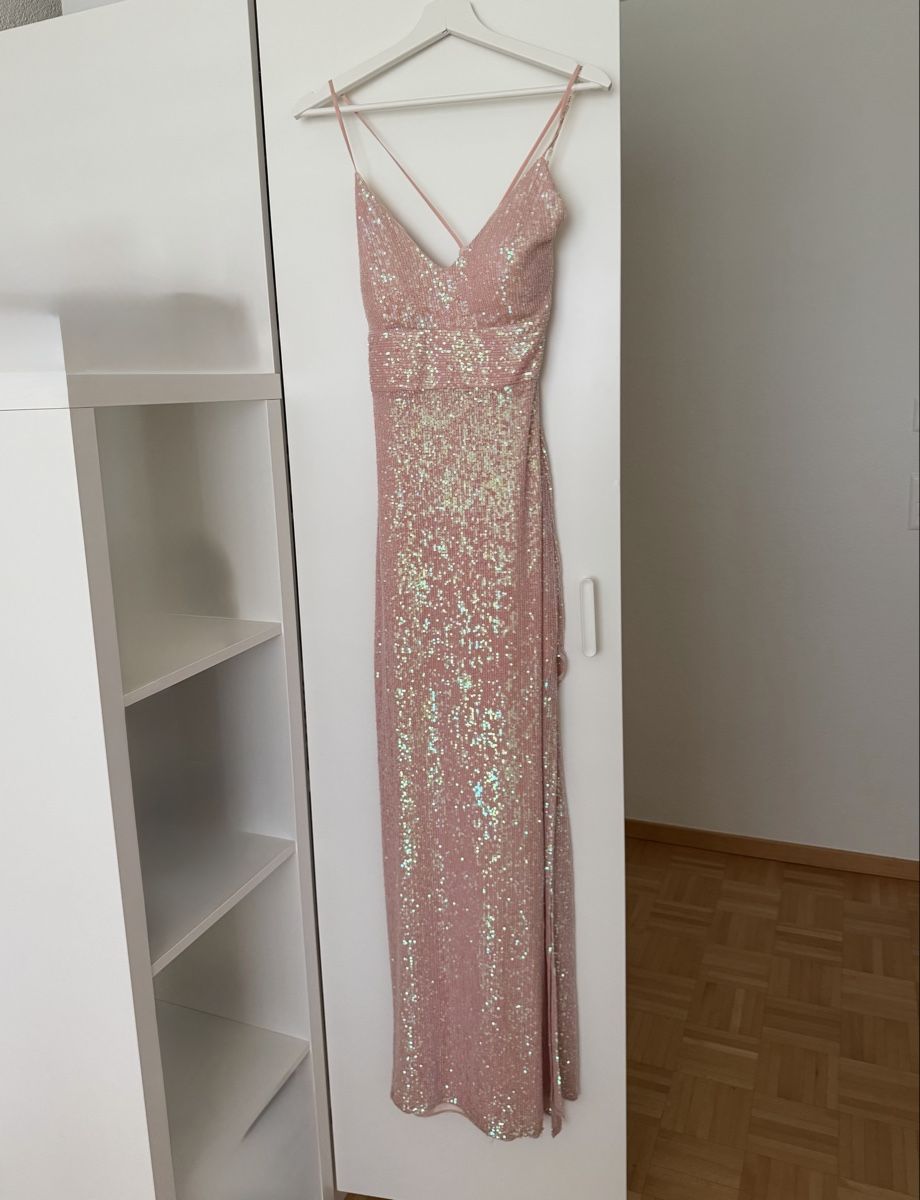 Vestiti: Glitzerndes Ballkleid pink, Gr. 36 – Usato da Affoltern am Albis venduto da ble_z7fj