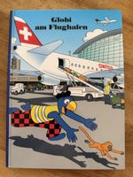 Globi am Flughafen