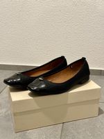 Black leather ballerinas Heyraud Paris size 38