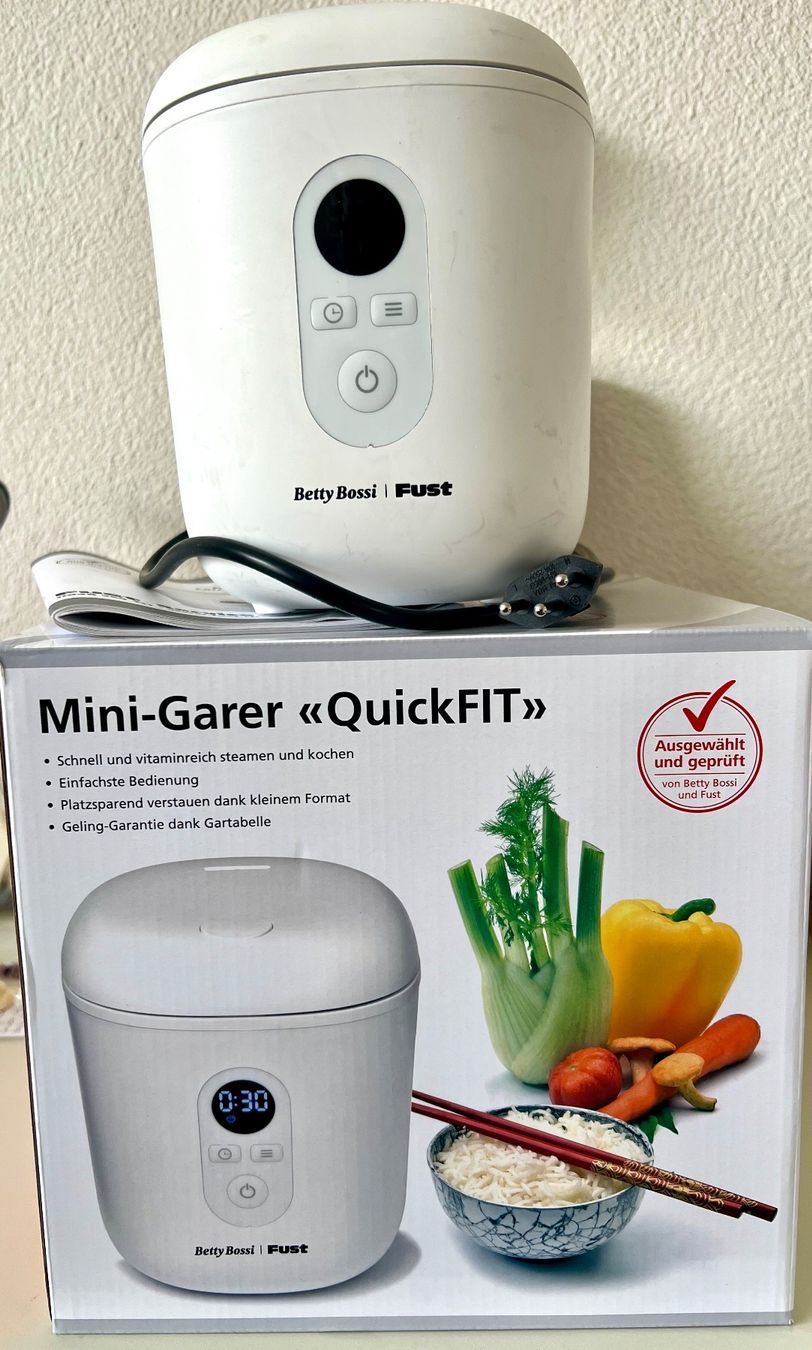 Küchengeräte: NEU & UNBENUTZT - Betty Bossi / Fust Mini-Garer QuickFIT – Neu und originalverpackt aus Ruswil von artbyhand