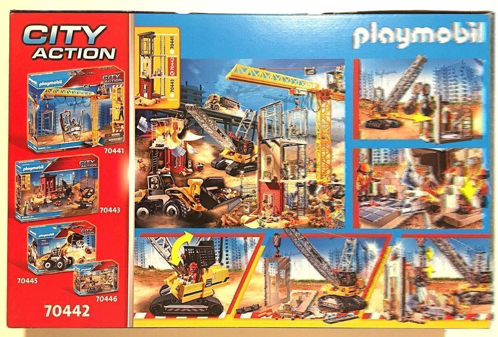 Playmobil 70442 Seilbagger mit Bauteilen - fabrikneu und OVP (Neu und ...