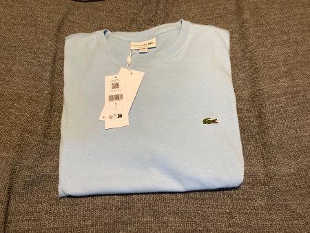 Lacoste - T-shirt - L (5) - Bleu clair (V)