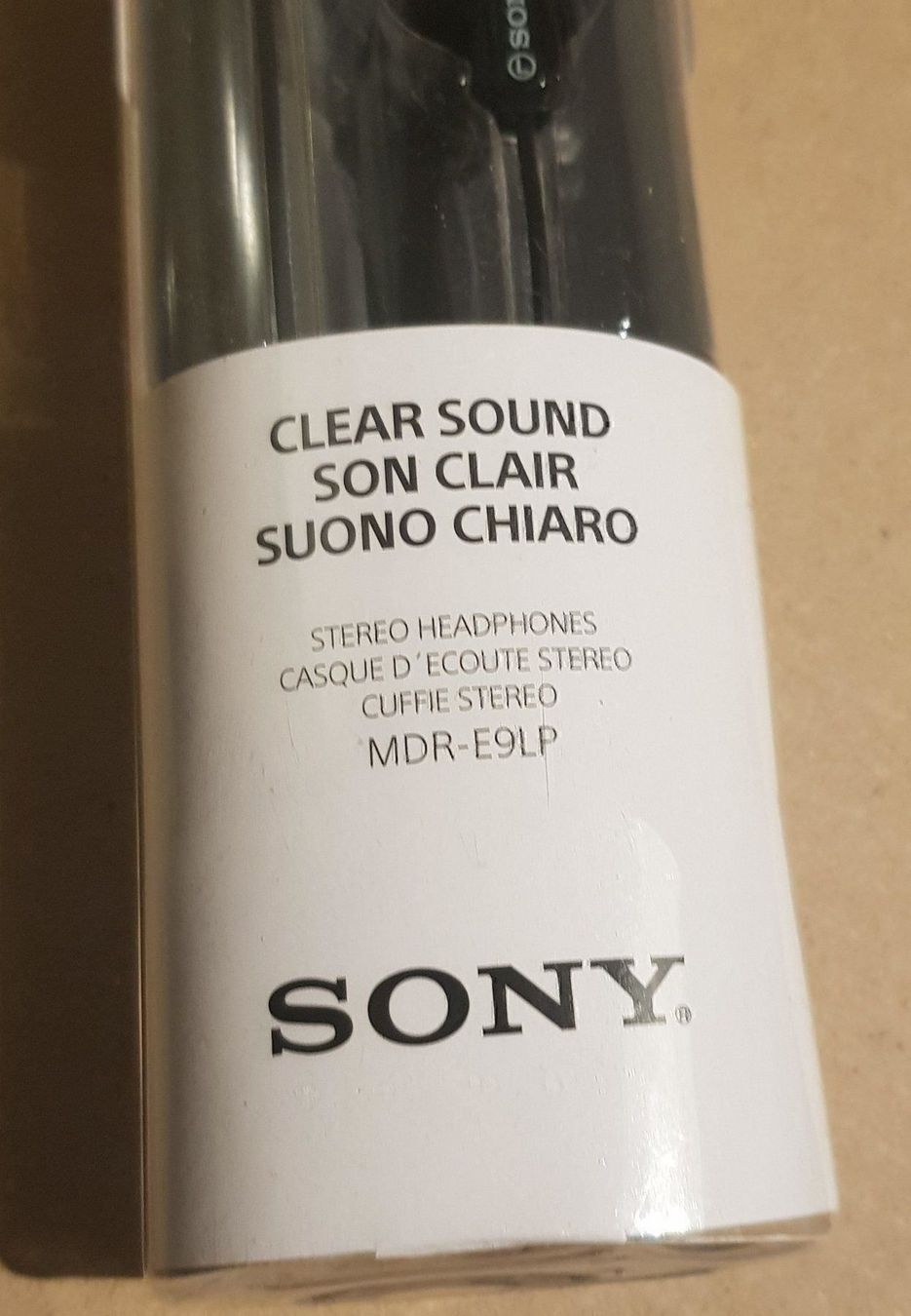 Sony Cuffie: Sony MDR-E9LP  -  Klinke 3.5mm 1 x – Nuovo e nell'imballaggio originale da Zürich venduto da Avd 2