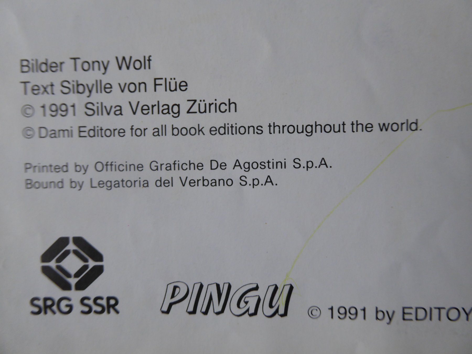 Libri: Pingu hat nie Langeweile – Usato da Gossau SG venduto da tenerife11 2
