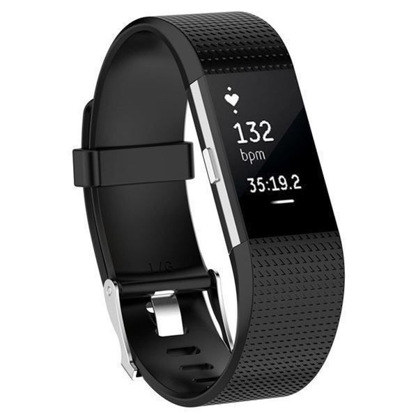 Hometrainer: Silikon Armband Fitbit Charge 2 – Nuovo e nell'imballaggio originale da Zürich venduto da Watch-247