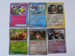 6-teiliges Pokémon Karten-Set!