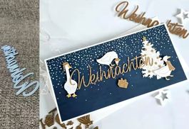 Stanzschablone Nr.1010, Schriftzug Weihnachten