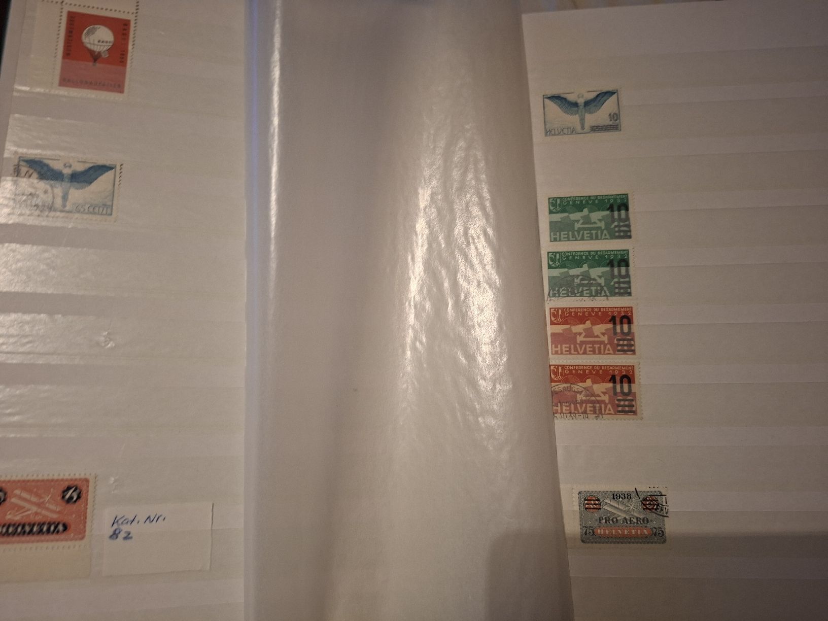 Tutti i francobolli: Kleine Sammlung Flugpost / alles abgebildet  – Usato da Balgach venduto da SIMEON27 6