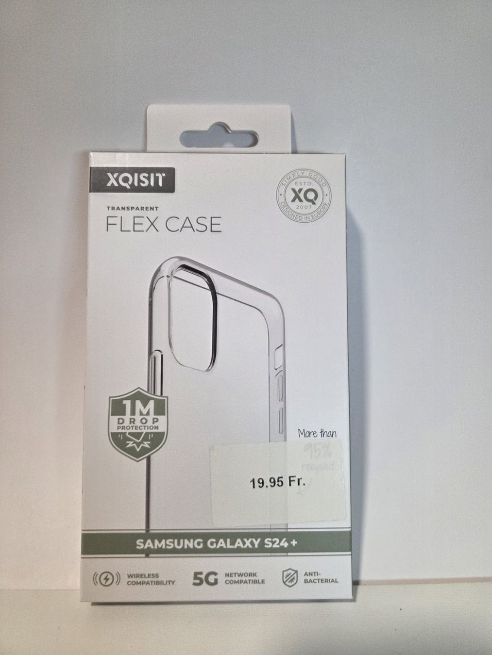 Samsung Cover & Protezioni schermo: XQISIT Flex Case-Verpackung Samsung Galaxy S24+ – Nuovo e nell'imballaggio originale da Genève venduto da Pandi_Panda