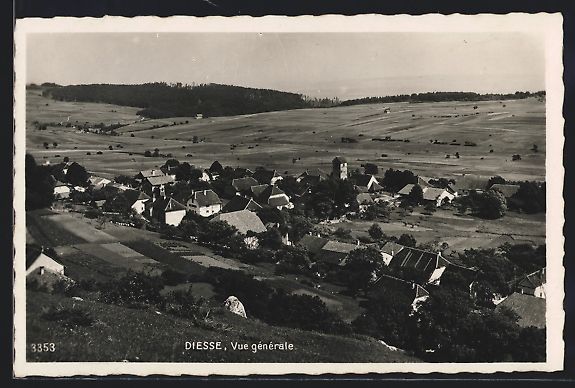 Cartoline postali: AK Diesse, Vue générale, 1913 – Usato da Berlin venduto da bartko-reher