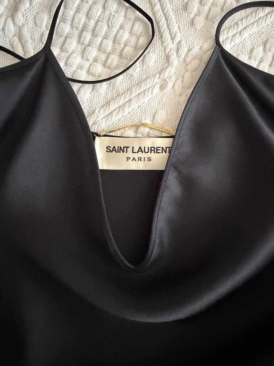 Saint Laurent Vestiti: Saint Laurent Silk Dress – Nuovo (secondo la descrizione) da Erlinsbach SO venduto da VWV1 1