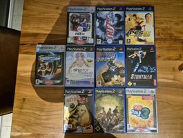PS2 Games 10 Stück #002