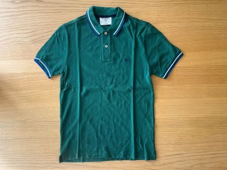 Springfield Poloshirt, grün, Grösse S