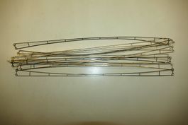 Märklin H0: 10xFahrdrahtstück (K.Nr.7019)