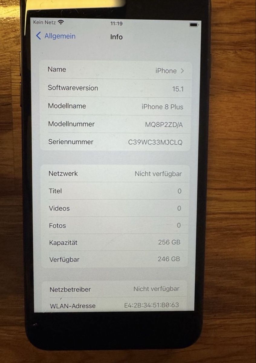 Apple Telefoni cellulari / Smartphones: iPhone 8 Plus 256GB guter Zustand – Usato da Luzern venduto da M.Ai 2