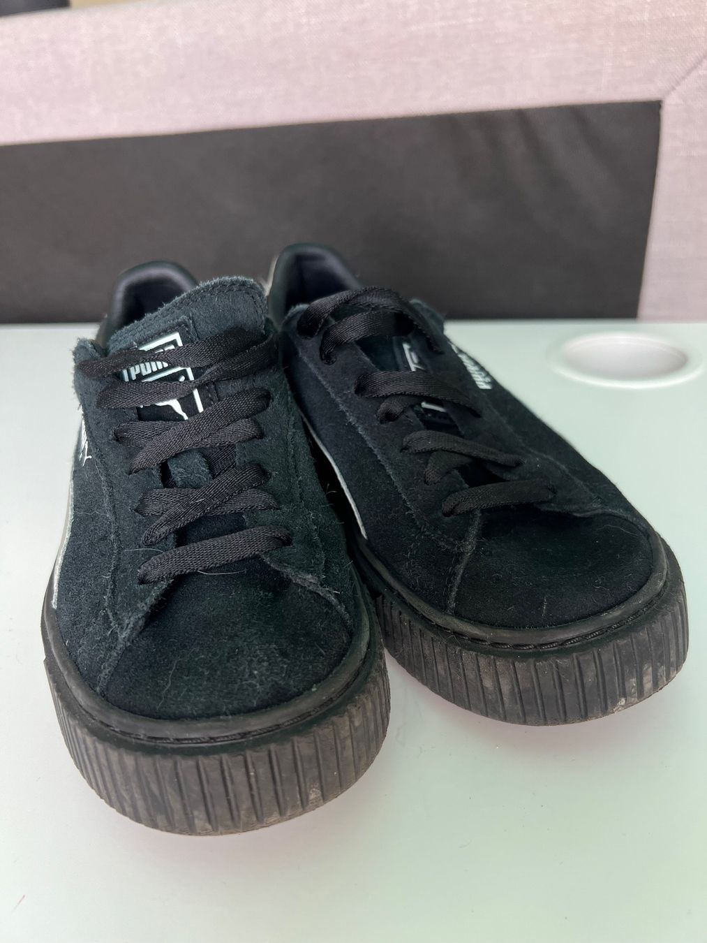 Puma Chaussures femmes: Puma Suede Platform Sneakers Gr. 36 – D'occasion à Tagelswangen par SpicyChicken 9