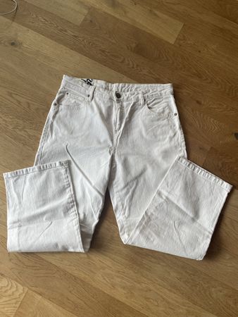 Opus Lani Damen Jeans, Gr. 30, Weiss