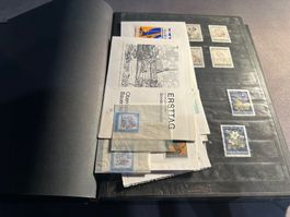 Sammlung Österreich - Schweiz mit einigen Postfrischen