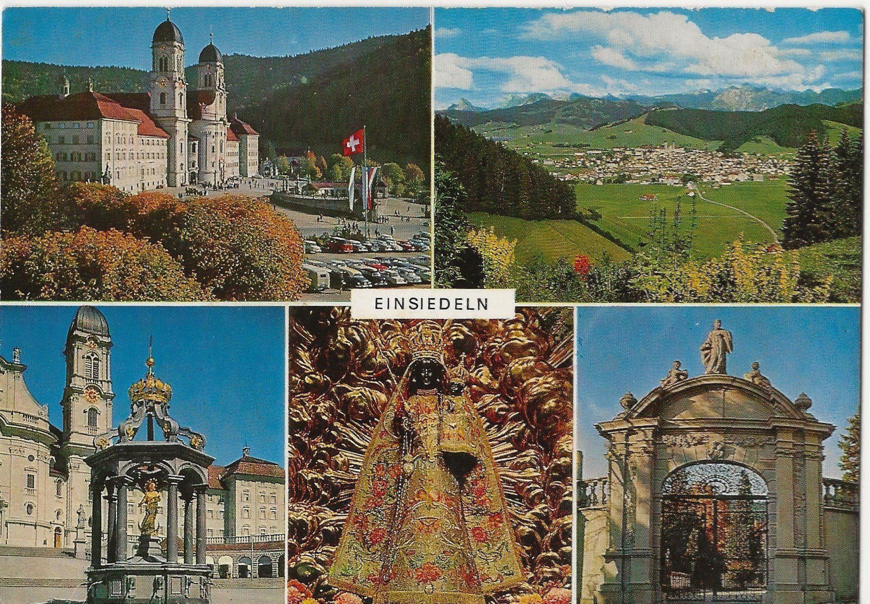 Ansichtskarten: Einsiedeln – Gebraucht aus Frauenfeld von Merk52
