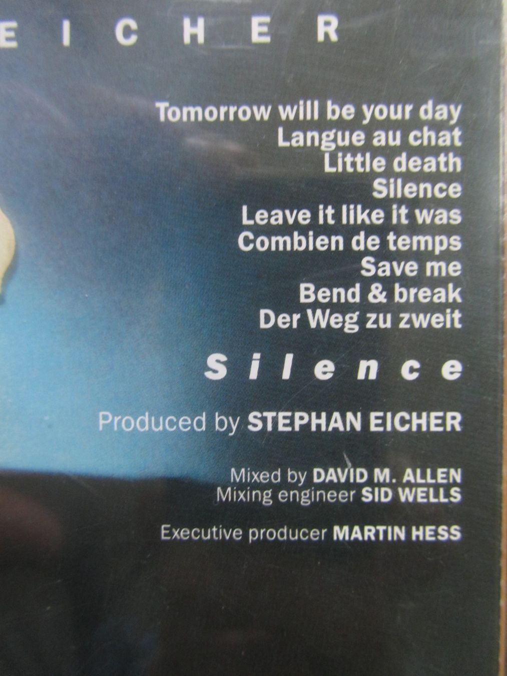 CDs: CD Stephan Eicher Silence gebraucht TOP Zustand – Gebraucht aus Seengen von mikelele 2