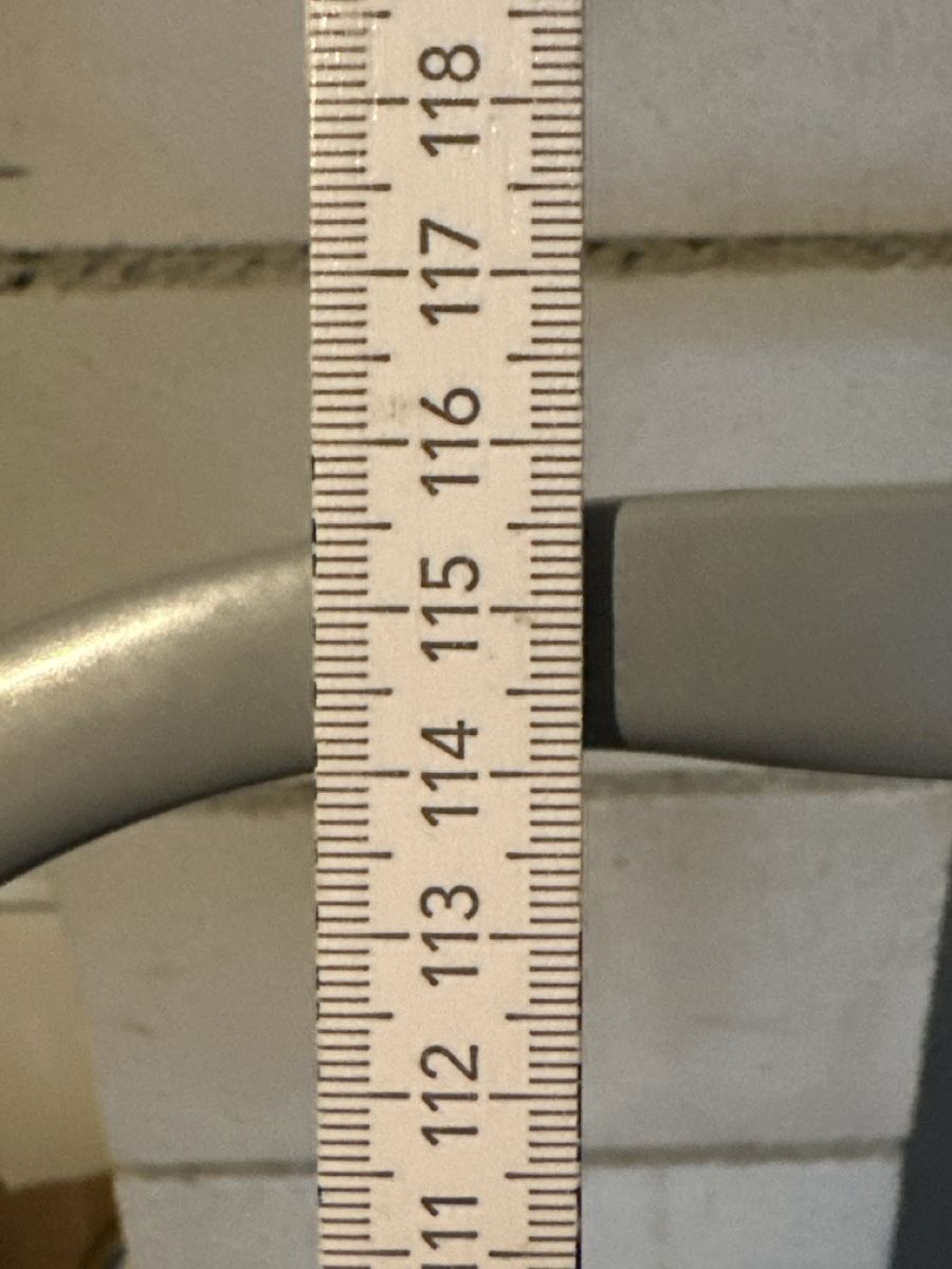 Scale: Klapptritt 3-stufig grau Metall – Usato da Schafisheim venduto da Minulein 1