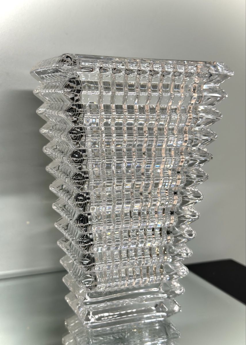 Vasi & Recipienti: Designvase aus massivem Kristallglas, NEU – Nuovo e nell'imballaggio originale da Bern venduto da Rausch29 2