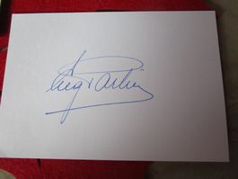 FC SERVETTE  EUGENE PARLIER FUSSBALLTORWART AUTOGRAMM ANTIK