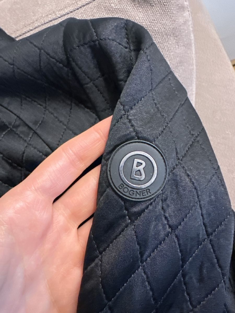 Bogner Maglioni & Felpe: Bogner Quilted Zip Jacket Black good condition – Usato da Zürich venduto da annacoda 2