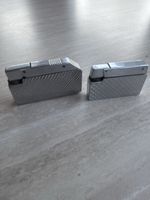 Feuerzeug Set Diplomat Swiss Made silber gebraucht