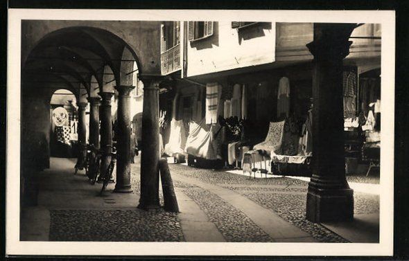 Cartoline postali: AK Lugano, Via Pessina – Usato da Berlin venduto da bartko-reher