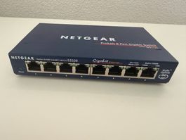 Switch réseau NETGEAR ProSafe GS108 – 8 ports Gigabit