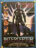Original Interceptor Filmplakat, 80er, Charlie Sheen