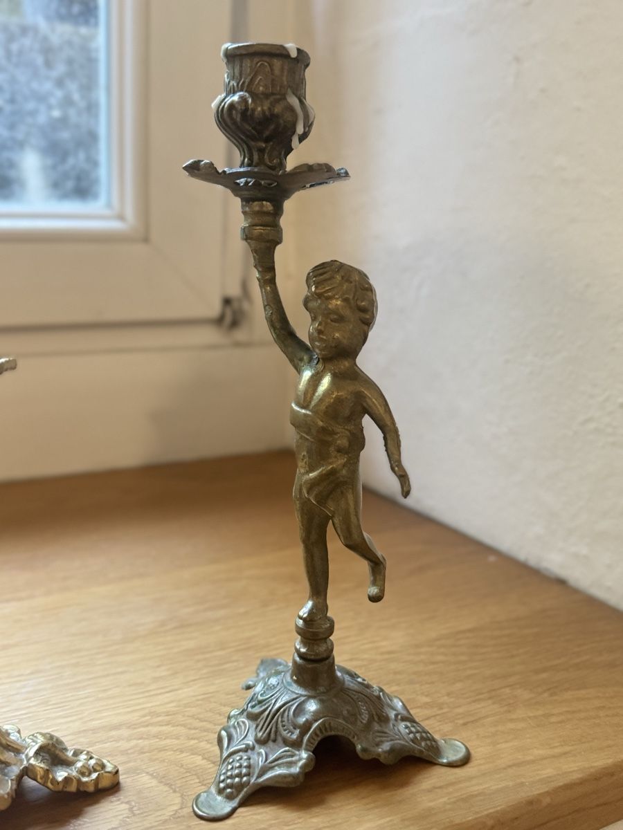 Portacandele: 7 Vintage-Kerzenständer – Usato da Basel venduto da che_mb77 3