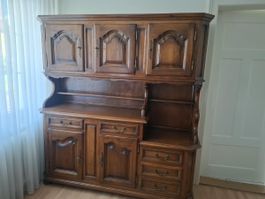 Buffet Schrank Holz massiv rustikal guter Zustand