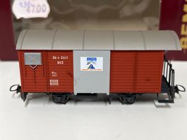 Bemo 2273 581 BVZ GK-v 2411 100 Jahre Gornergratbahn