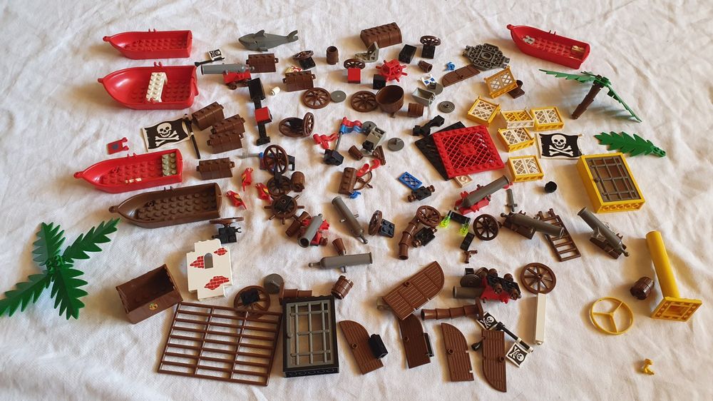 LEGO System Piraten Castle Ritter Burgen Bauteile 80er 90er (Gebraucht ...