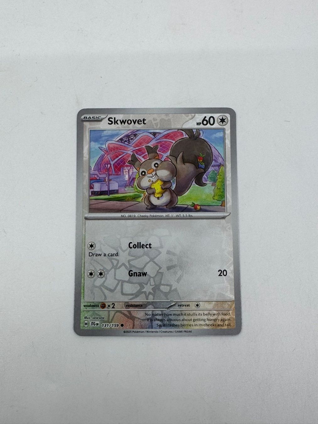 Pokémon Cartes à collectionner: Pokemon Skwovet 131/159 – D'occasion à Herisau par Pokemon2026