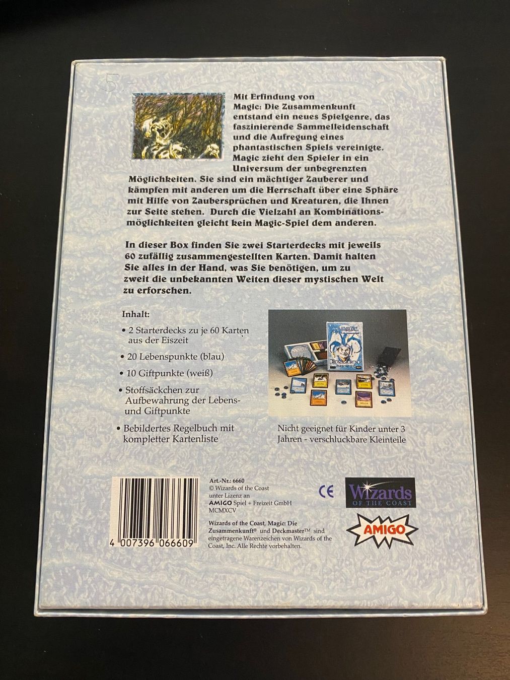 Magic The Gathering Carte collezionabili: Leere Magic The Gathering Schachtel: EISZEIT – Usato da Oberglatt ZH venduto da Finlandia1 1