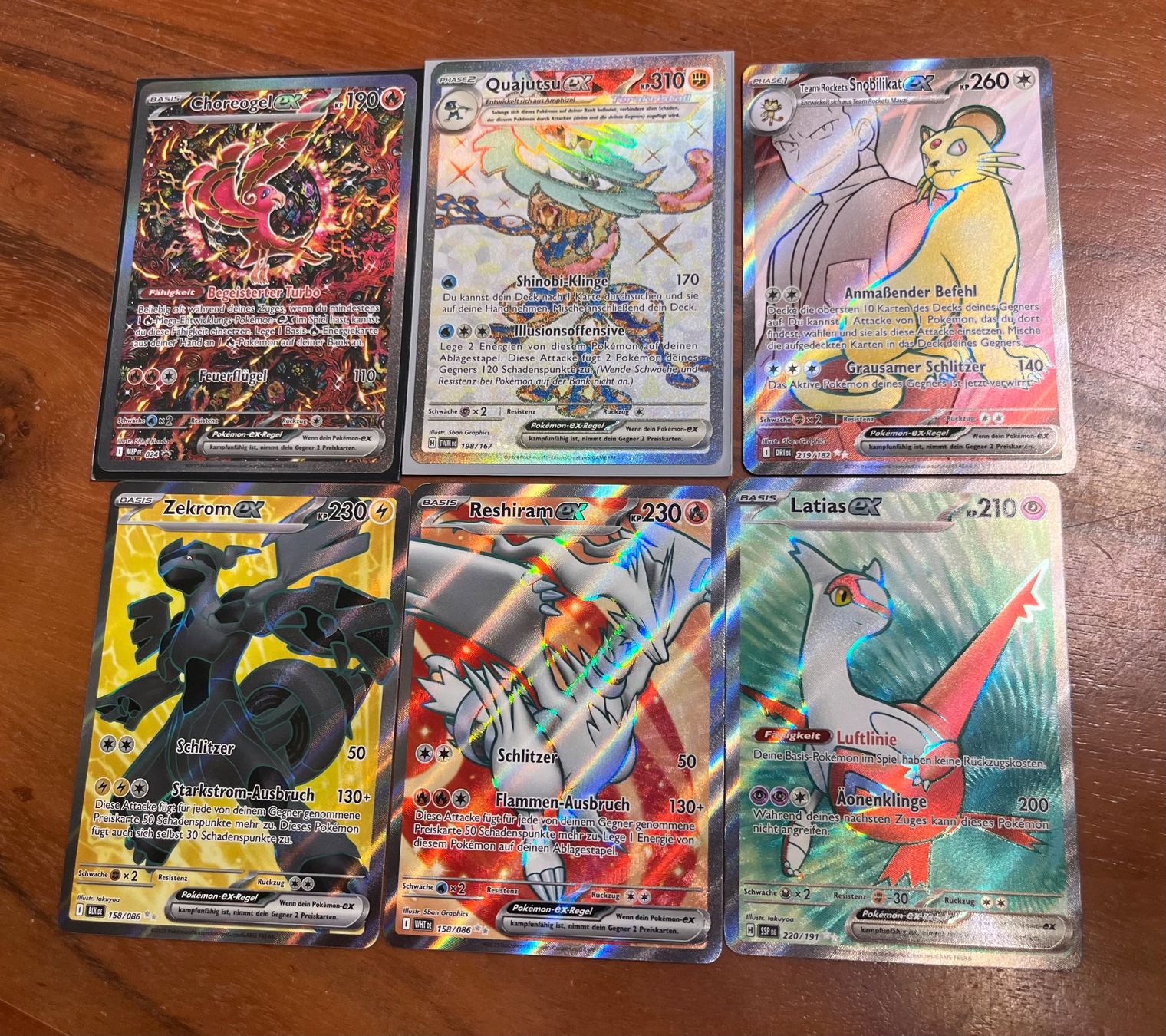 Pokémon Cartes à collectionner: Pokemon FullArt EX Karten Deutsch – Neuf (Voir description) à Winterthur par saloun