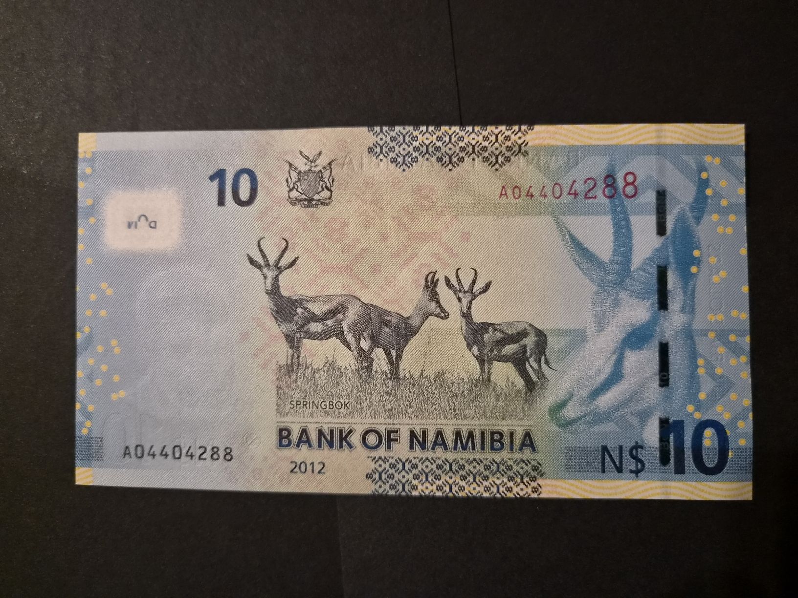 Banconote: Namibie 2012 10 dollars P11a UNC – Nuovo (secondo la descrizione) da Versoix venduto da rucio